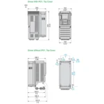 ATV630U22N4 - Variator de viteza ATV630, 2.2kW, 3HP, 480-480V, IP21, UL tip 1 Schneider - imagine 2