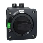 EZAROTDS - Maneta Rotativa - Pt.Ezc100 - Maneta Neagra Placa Frontala Neagra - Montare Directa Schneider Electric