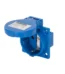 GW62393 - PRIZĂ CU MONTAJ ÎNCASTRAT ÎN UNGHI DE 10° - STANDARD GERMAN - 2P+E 16A 230V 5060HZ - 50X50 - ALBASTRU - CABLAJ CU ȘURUB