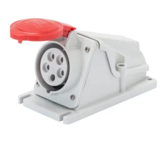 GW62493 - Priza fixa IP44 90° 3P+N+T 32A 400V 6H