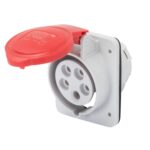 GW62210H - Priza fixa HP 10° IP44 3P+N+E 16A 400V6H