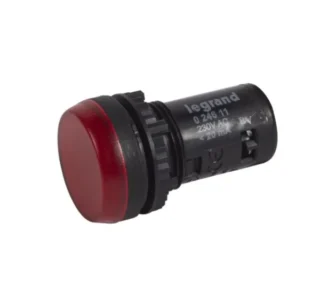 024611 - Lampa semnalizare monobloc 230V LED rosu IP66