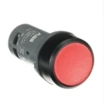 1SFA619100R1011 - CP1-10R-10 Pushbutton is Compact - Pushbutton - Momentary - Flush - Red - Non-illuminated - Black Plastic - 1NO - 1 NO - 0 NC - 300 V