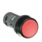 1SFA619100R1041 - CP1-10R-01 Pushbutton is Compact - Pushbutton - Momentary - Flush - Red - Non-illuminated - Black Plastic - 1NC - 0 NO - 1 NC - 300 V