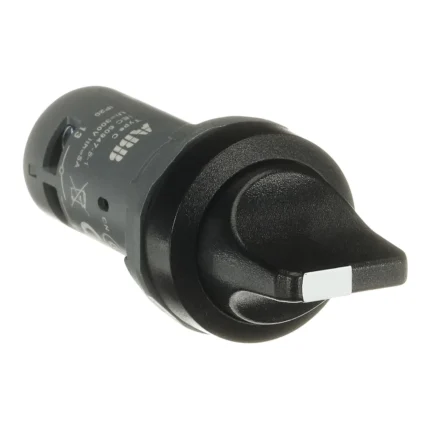 1SFA619210R1026 - C3SS1-10B-20 Selector Switch is Compact - Selector Switch - 3-position - Maintained - Short handle - Black - Non-illuminated - Black Plastic - 2NO - 2 NO - 0 NC - 300 V