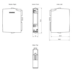 6ES7131-6BF01-0BA0 - ET 200SP, DI 8x 24V DC ST, PU 1