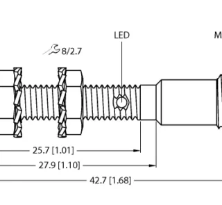 BI1-EG05-AP6X-V1331-PSG3M- Senzor inductiv