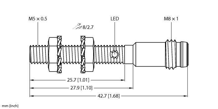 BI1-EG05-AP6X-V1331-PSG3M- Senzor inductiv