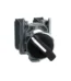 XB4BD25 - Comutator selector negru Ø22 ramanere in 2 pozitii 1NO+1NC 600V