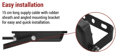 Proiector LED SIMPO 50W IP65 (ZS2243) pe iElectric.ro. Flux 5000 lm, design ultra-slim, lumină neutră 4000K și flicker-free. Protecție maximă la apă și praf. Comandă online!