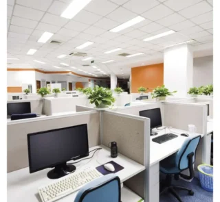 ZR9035 - Rama montaj aparent panel LED 30x120 (PROXO, MAXXO), alb, fara suruburi