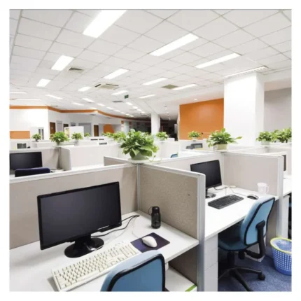 ZR9035 - Rama montaj aparent panel LED 30x120 (PROXO, MAXXO), alb, fara suruburi