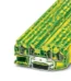 3031461 - ST 4-QUATTRO-PE - Clema sir conexiune cu arc, 4mmp, 4 conexiuni verde galben