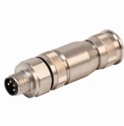 FW-M8ST4-G-SB-ME-SH-6.5 Conector demontabil tată M8 × 1Ø 8-mm, drept