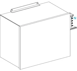KSA1000ABG4 - Canalis - Unit. Alimentare Pt. Ksa - 1000 A - Montaj Stanga