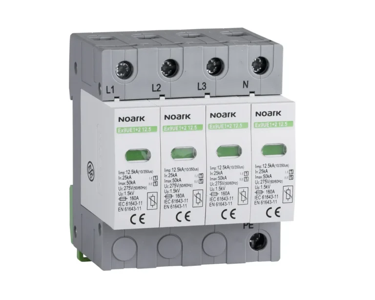 103342 - Dispozitiv de protectie la supratensiune , clasa 1 +2 (B + C), 12,5 kA, 275 VAC, 4 poli