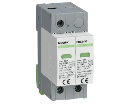 111747 - Descarcator SPD Ex9UEP, Clasa 1+2, 6,25kA, 600 V DC, latime 2 module