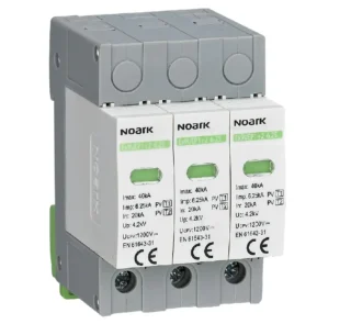 111759 - Descarcator SPD Ex9UEP, Clasa 1+2, 6,25kA, 1000 V DC, latime 3 module