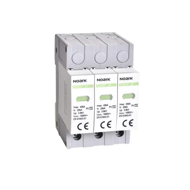 112906 - Descarcator SPD Ex9UEP, Clasa 2, 1000 V DC, latime 3 module, pt. sist. fotovoltaice fara impamantare